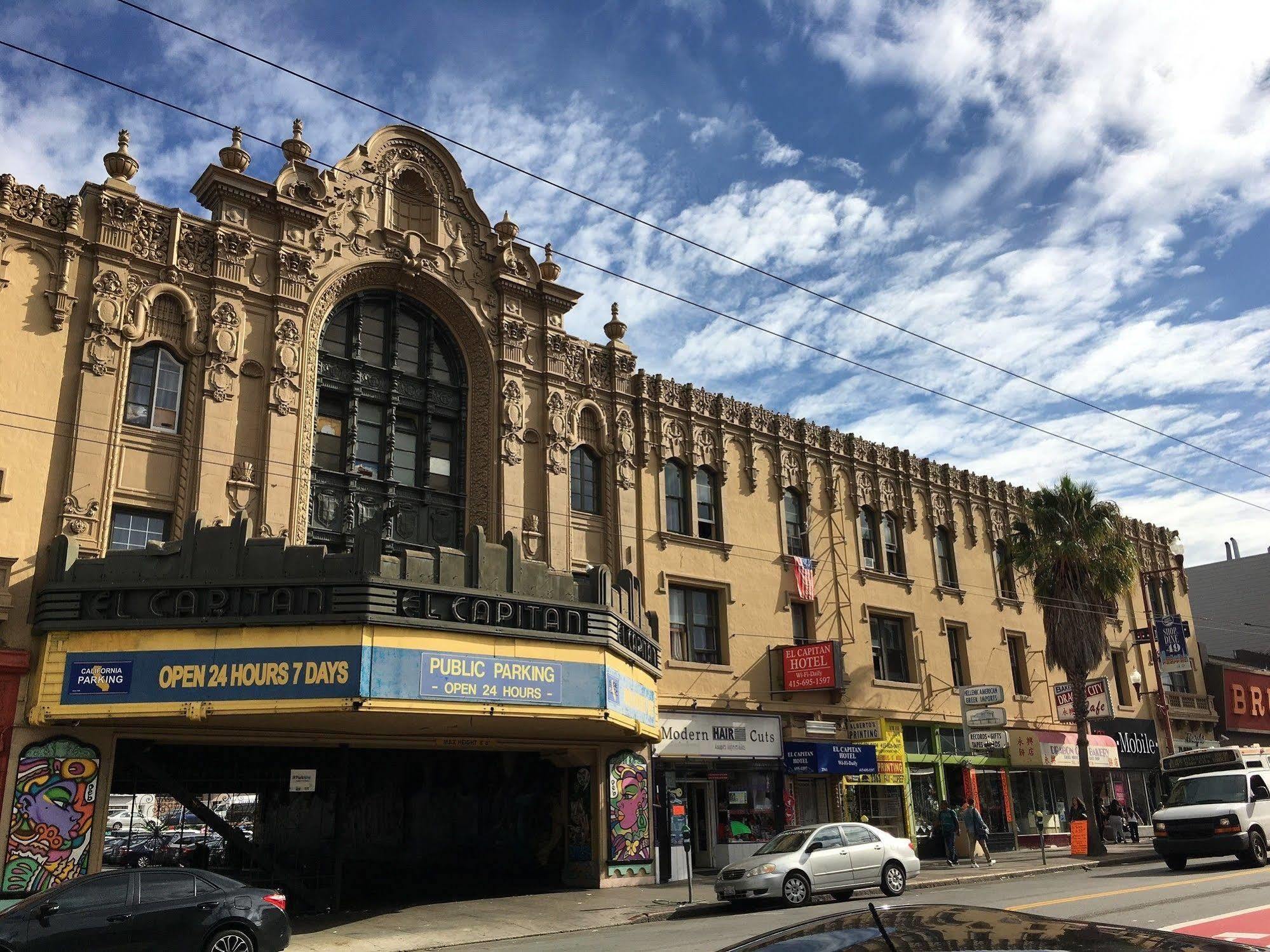 El Capitan Hotel San Francisco Exterior foto